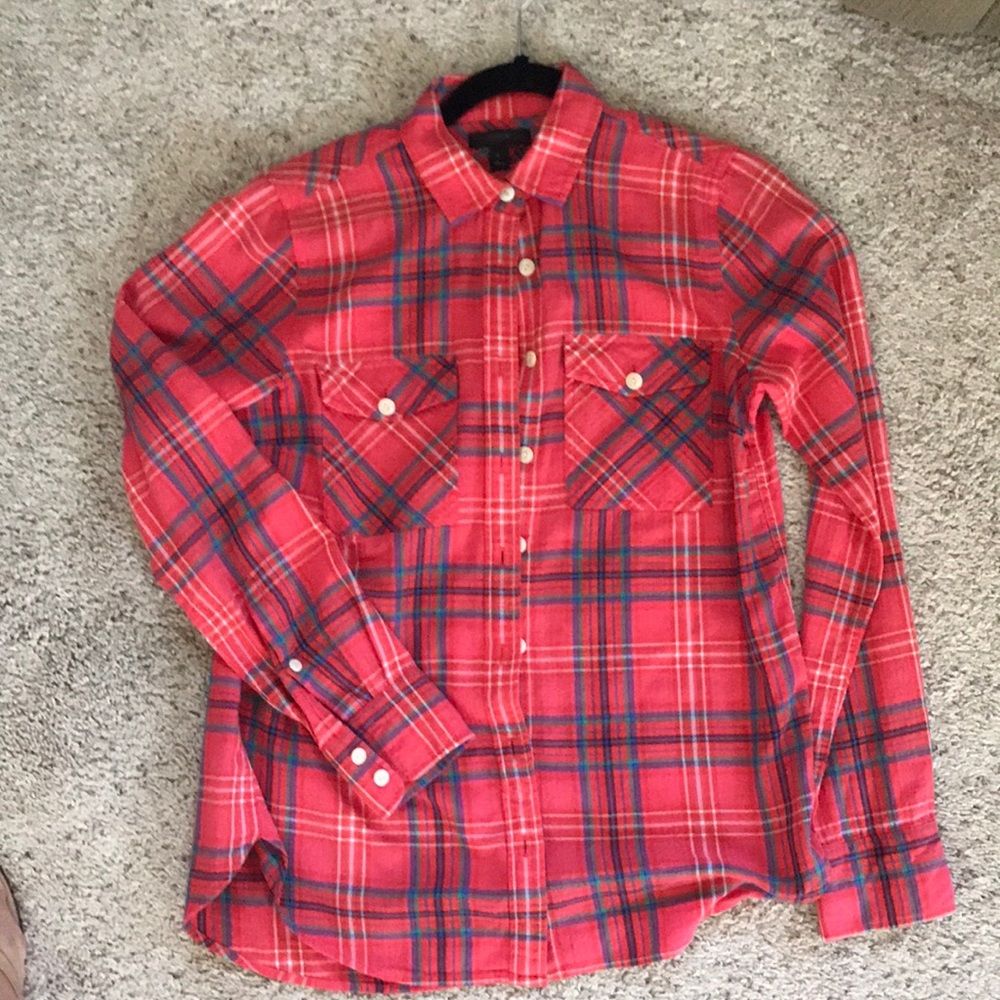 Jcrew lightweight flannel